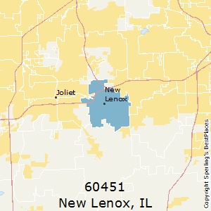 what is the zip code for new lenox illinois